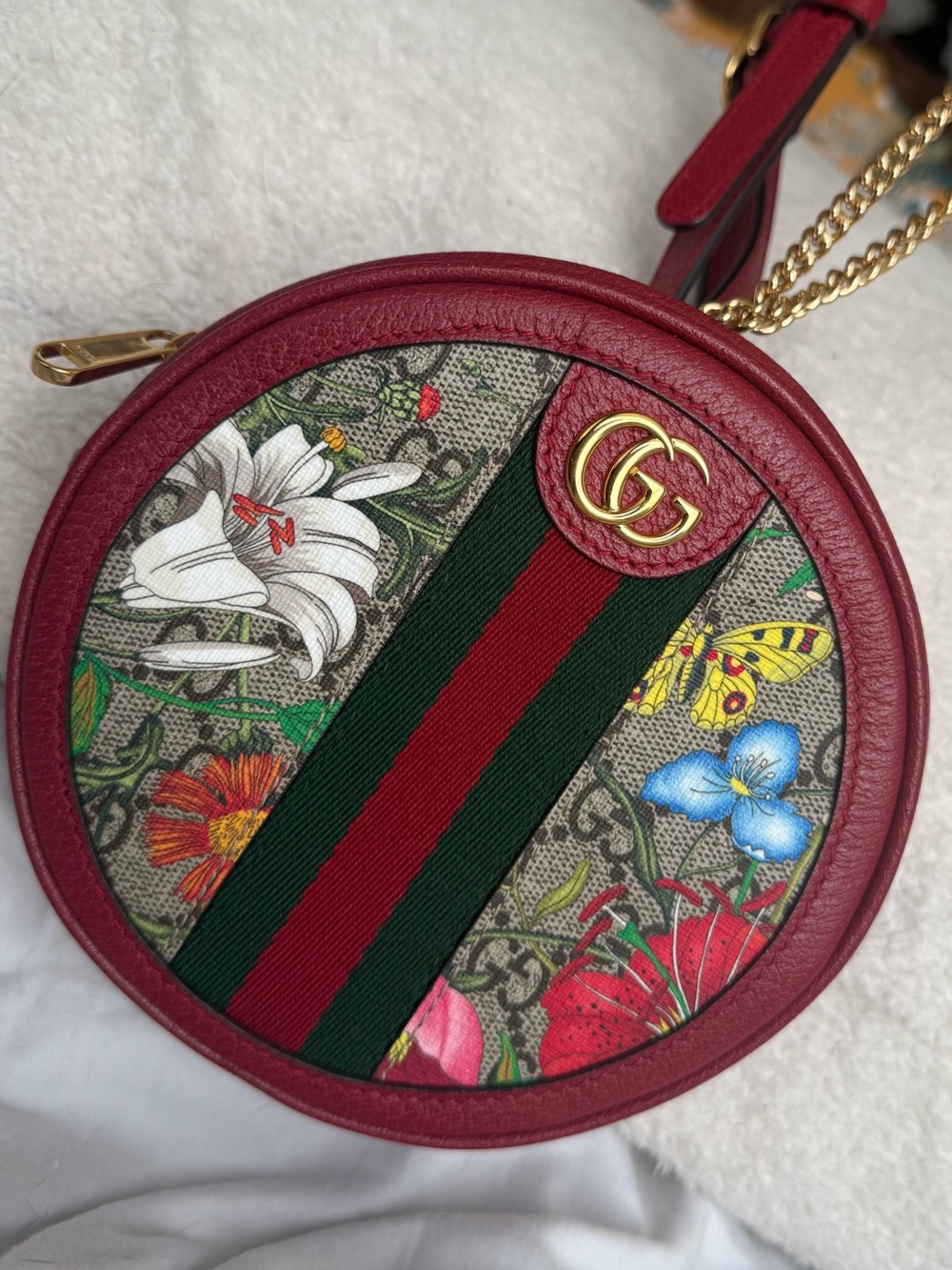 Gucci Ophidia Supreme Flora Bag *Rare*